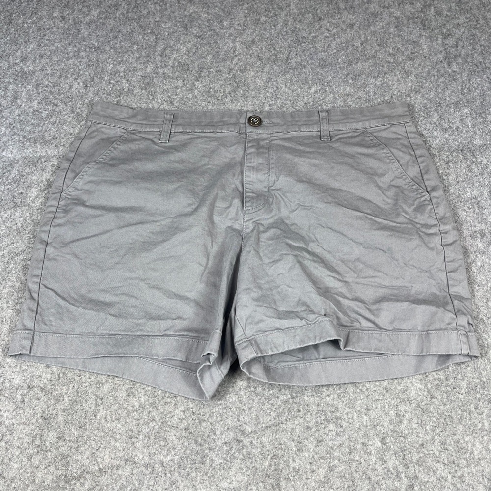 Chubbies Mens 38 Grey Chino Shorts 5.5 Inch Inseam Regular Fit Stretch Cotton